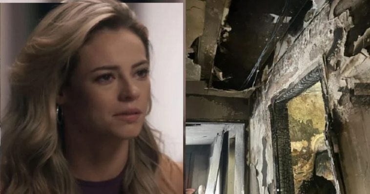 Incêndio atinge a casa de Paolla Oliveira, atriz relata situação desesperadora