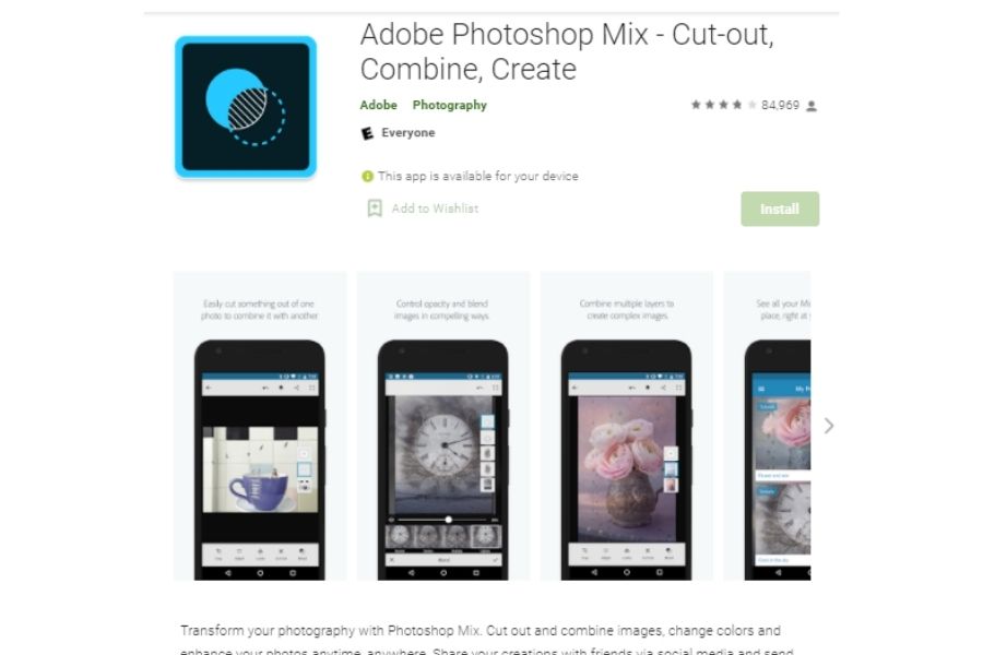 Adobe Photoshop Mix (Adobe)