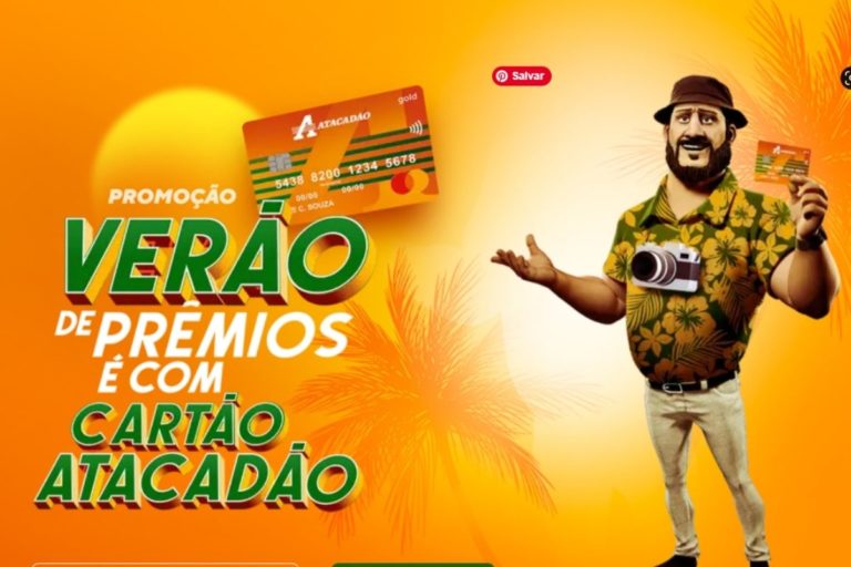 Participe da Promoção Verão de Prêmios do Cartão Atacadão