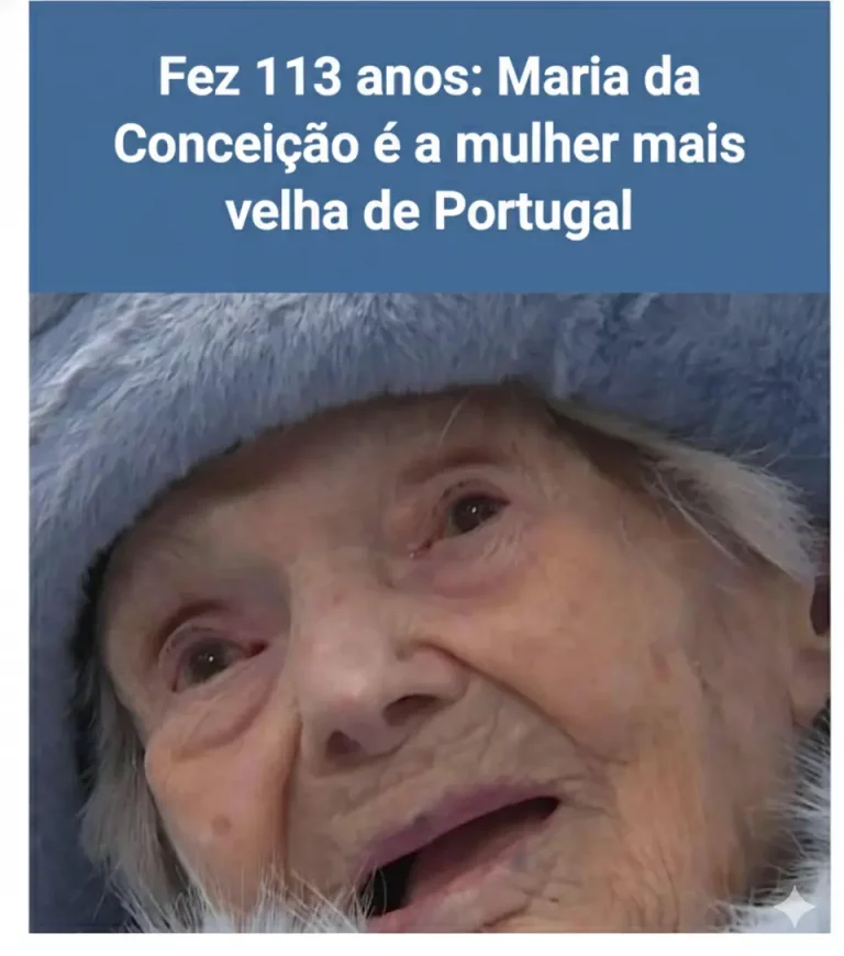 Mulher mais velha de Portugal