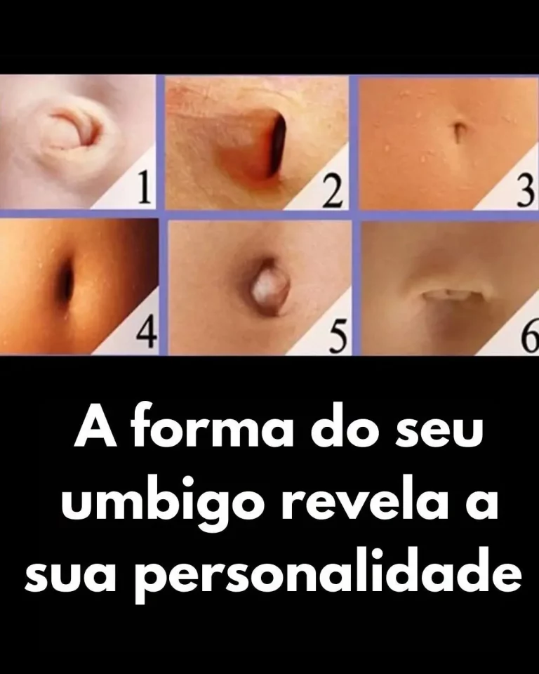 O formato do seu umbigo